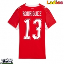 Switzerland Ricardo Rodriguez #13 Replica Home Shirt Ladies World Cup 2026 Short Sleeve